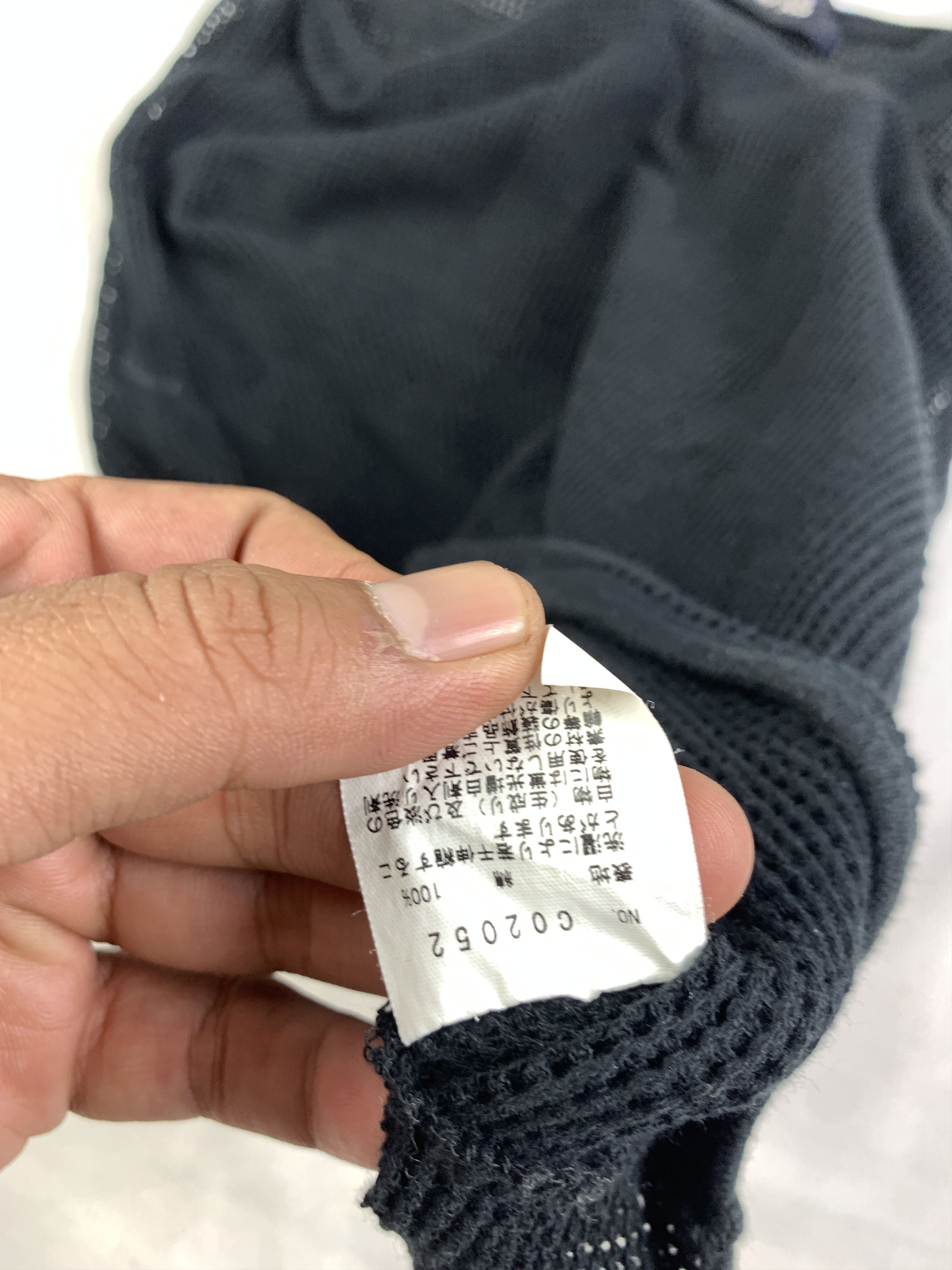 Japanese Brand AS KNOW AS Black Mesh Wire Tanktop (M) Size M / US 6-8 / IT 42-44 - 9 Thumbnail