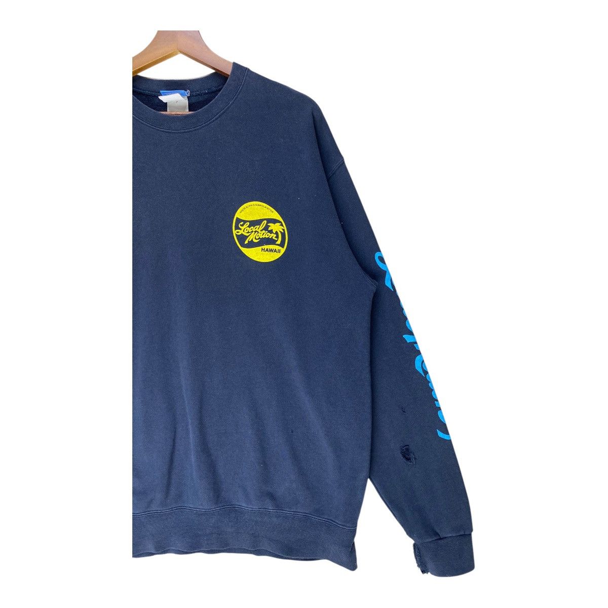 Vintage Vintage Local Motion Hawaii Sweatshirt Distressed Size L Size US L / EU 52-54 / 3 - 4 Thumbnail