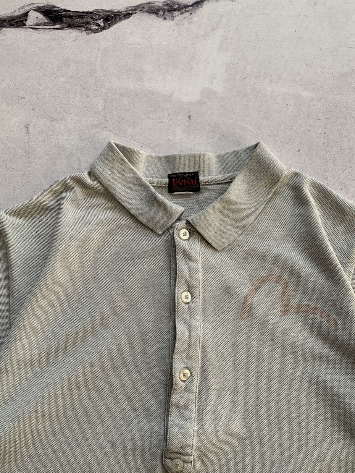 Evisu EVISU Vintage 90s Japanese Polo Shirt Size US M / EU 48-50 / 2 - 4 Thumbnail