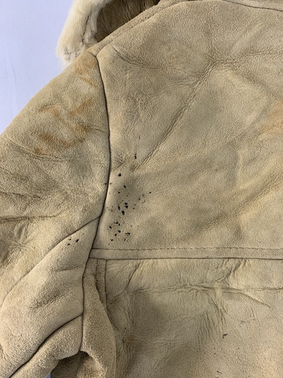 Genuine Leather Hype 90s Japanese Brand J Homestead Sheepskin Sherpa Inner Size S / US 4 / IT 40 - 15 Thumbnail
