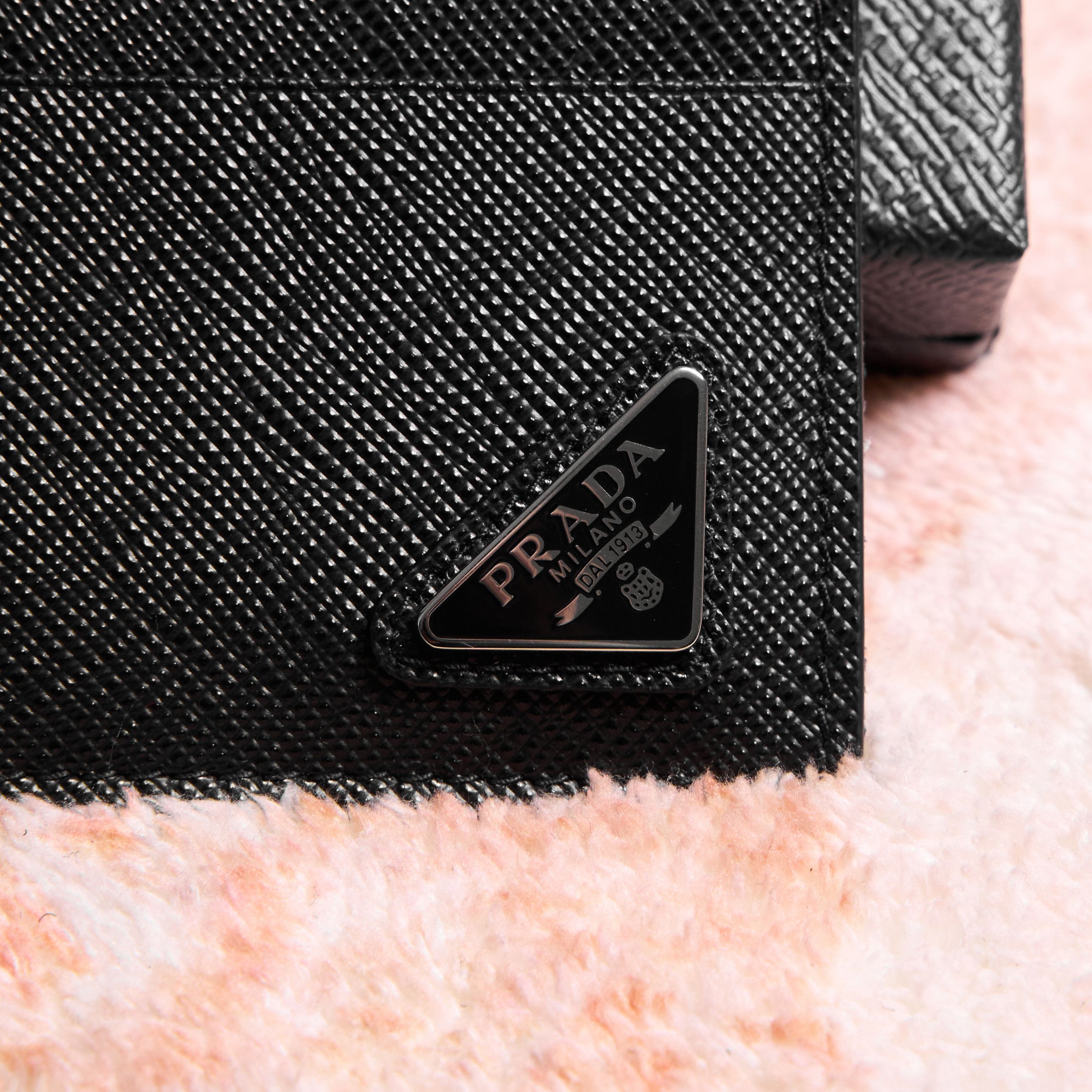 Prada PRADA Saffiano Leather Card Holder Size ONE SIZE - 2 Thumbnail