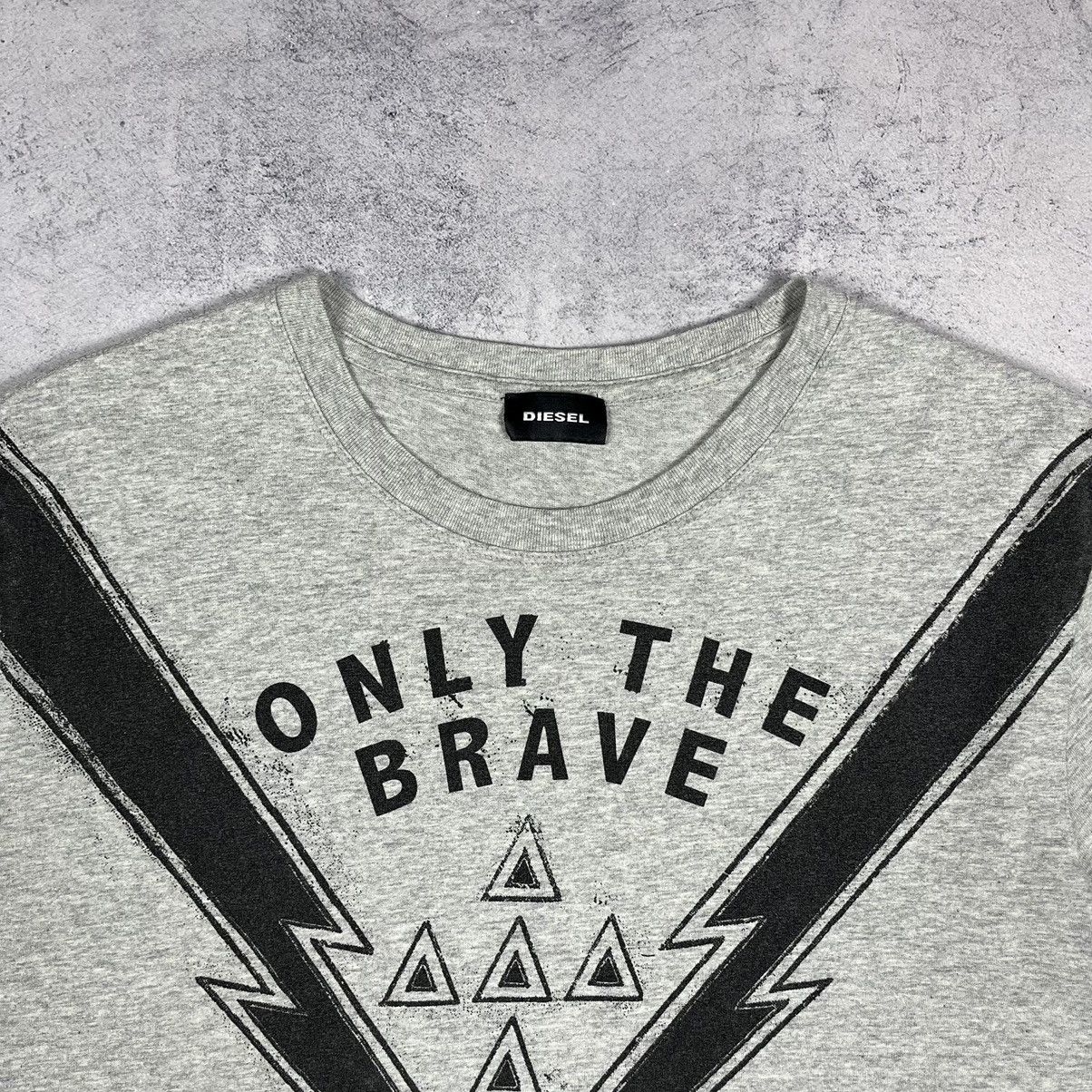 Diesel Diesel Only The Brave lightning big logo T shirt Size US L / EU 52-54 / 3 - 7 Thumbnail