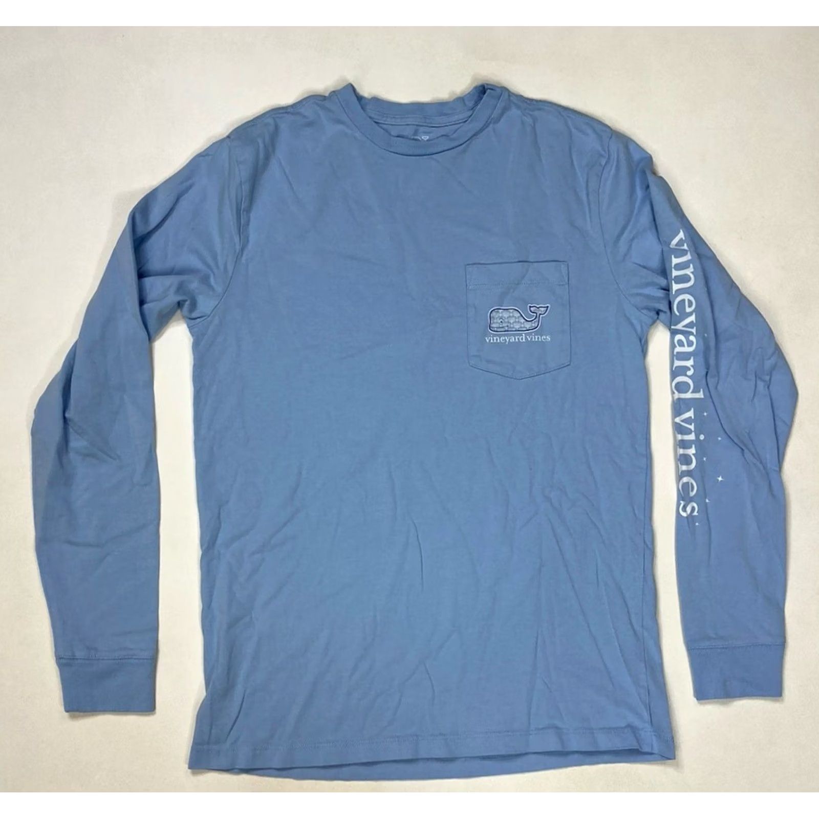 Vineyard Vines Vineyard Vines Happy Hanukkah Pocket Graphic T-shirt Men XS Blue Long Sleeve Size US XS / EU 42 / 0 - 3 Thumbnail