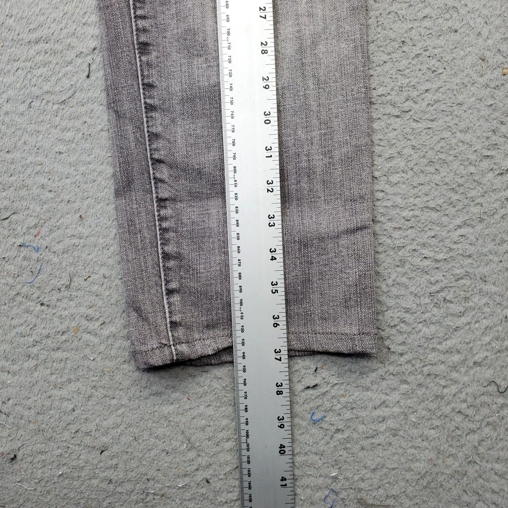 Vintage KUT from the Kloth Jeans Womens Size 12 Multi Denim Stretch Cotton Straight Leg Jeans Size 34" / US 12 / IT 48 - 3 Thumbnail