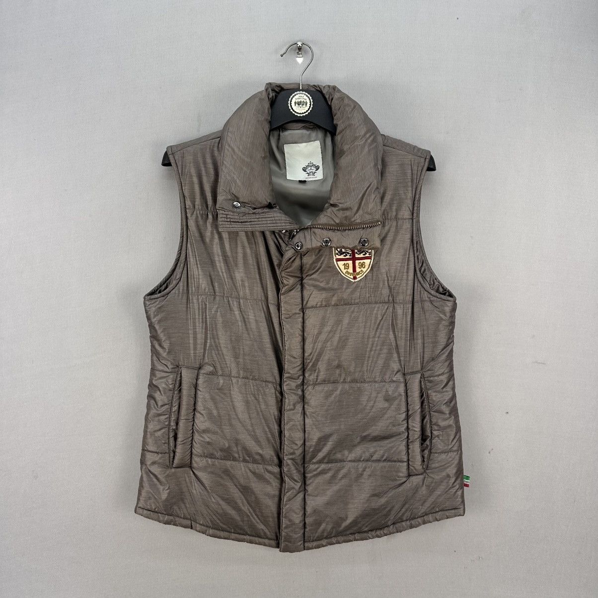 Japanese Brand Vintage Orobianco Giacomo Velentini Design Puffer Vest Size US S / EU 44-46 / 1 - 1 Thumbnail