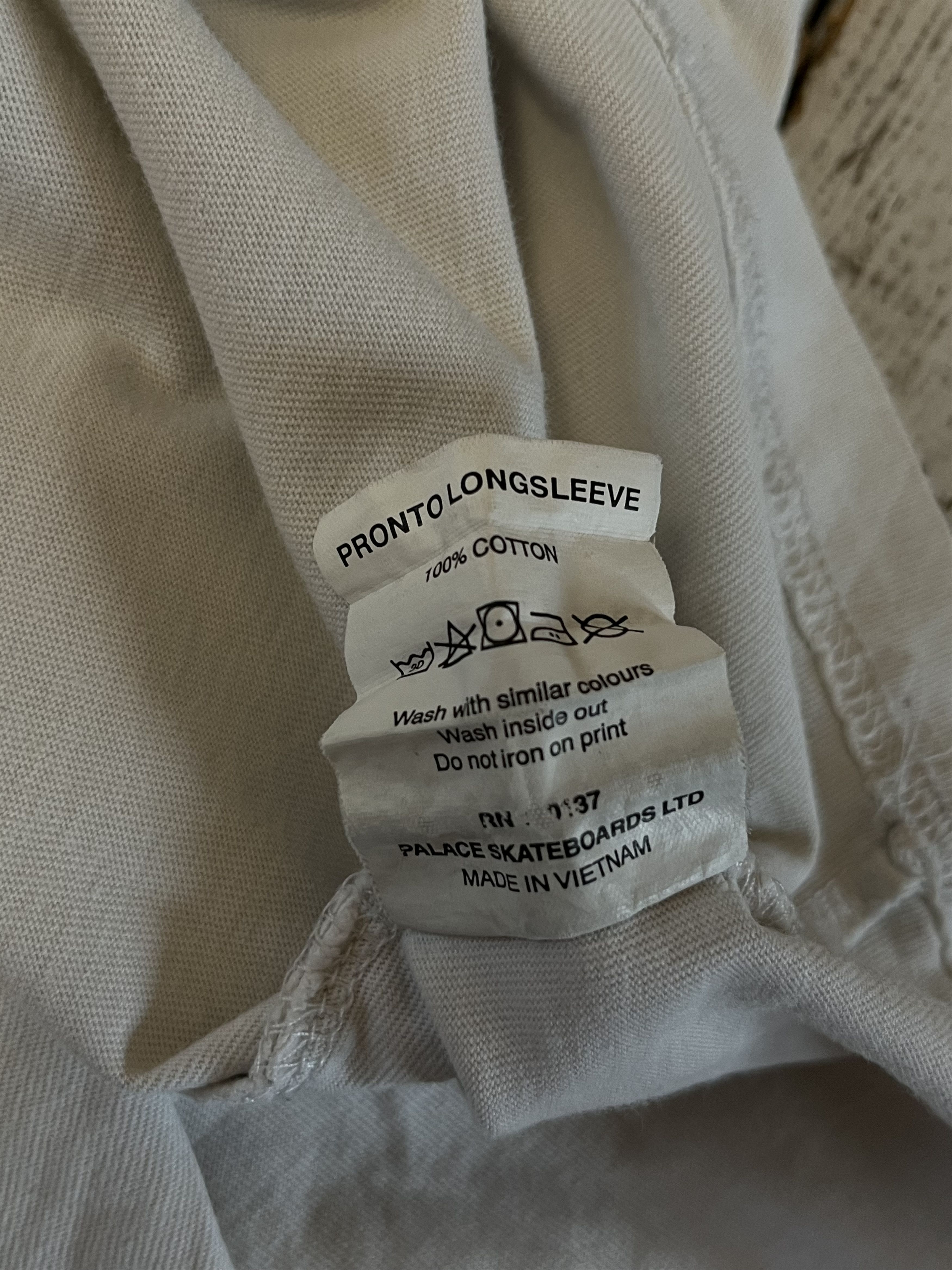 Palace × Vintage Pronto Palace Long Sleeve SS18 Size US L / EU 52-54 / 3 - 9 Thumbnail