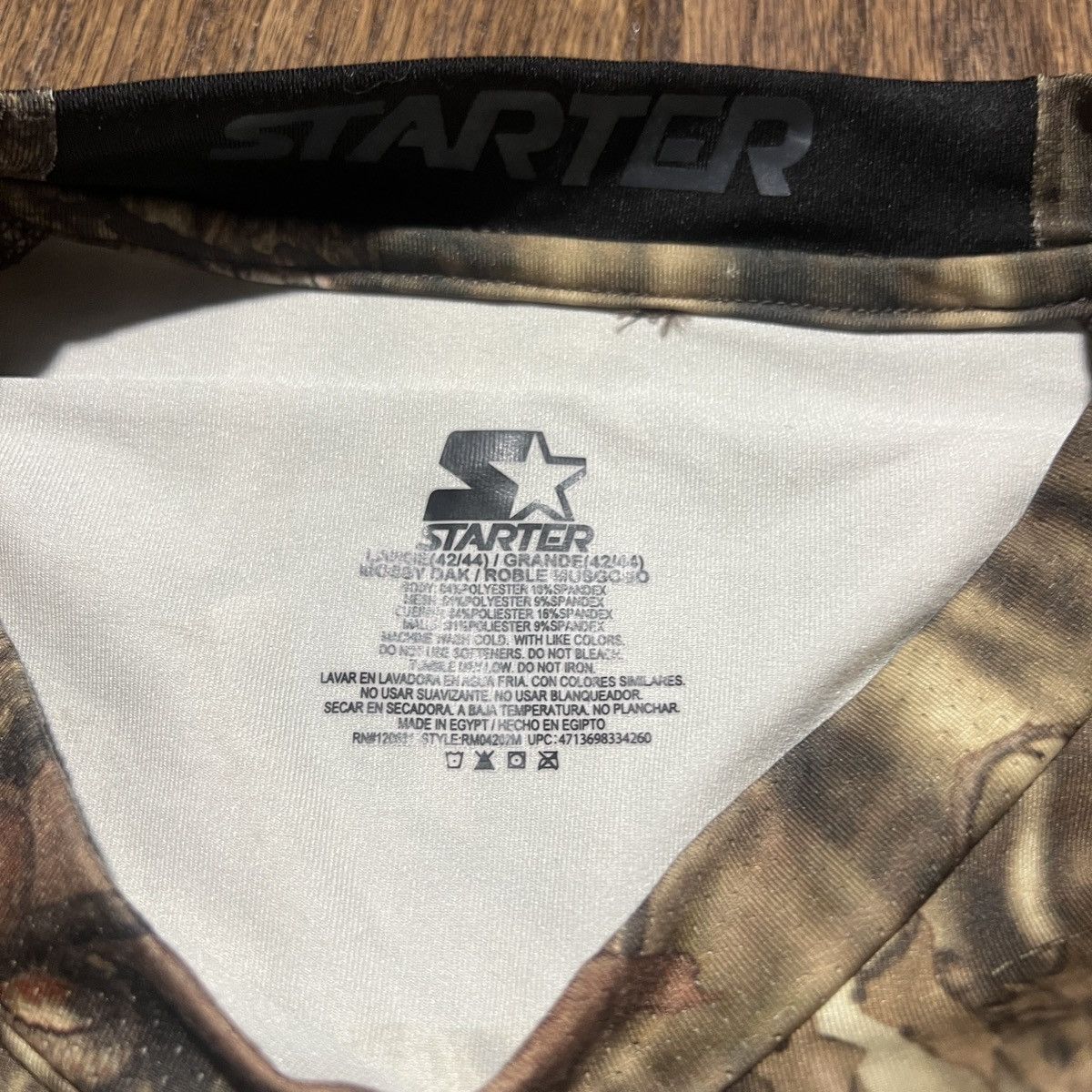 Mossy Oaks × Starter starter mossy oak longsleeve Size US L / EU 52-54 / 3 - 5 Thumbnail