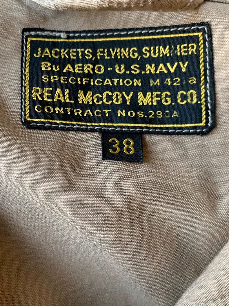 The Real McCoy's The REAL McCOY'S TYPE M-421A Air Force Jacket发布成功 Size US L / EU 52-54 / 3 - 6 Thumbnail