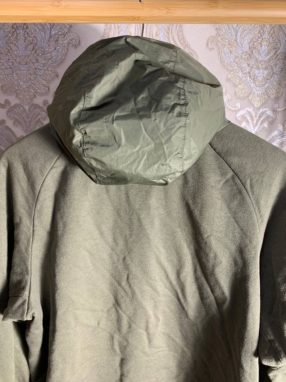 Nike × Vintage VERY RARE NIKE AIR MAX FULL ZIP LIGHT JACKET NYLON Y2K DRILL Size US L / EU 52-54 / 3 - 6 Thumbnail