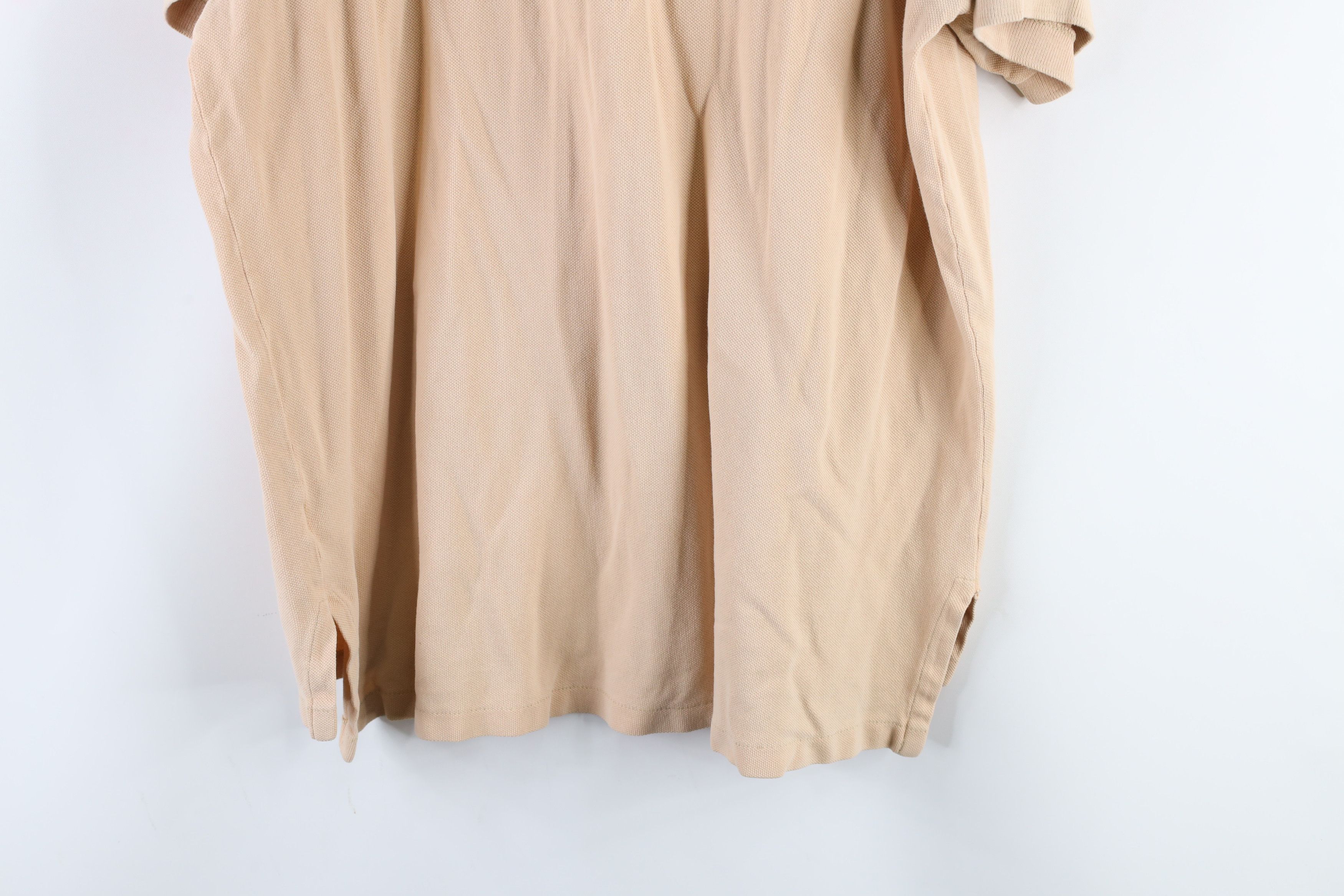 Ralph Lauren Vintage 90s Ralph Lauren Golf Polo Shirt Beige Cotton Size US L / EU 52-54 / 3 - 11 Thumbnail