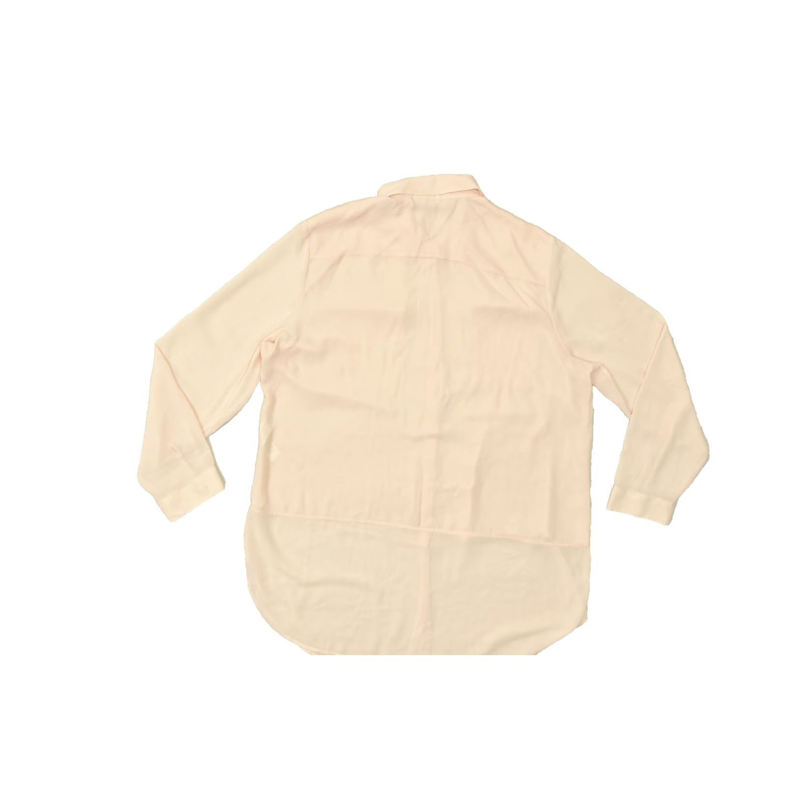 Vintage Chico's Shirt Women Orange Sheer Long Sleeve Button Down Collared Roll Tab Sleeve Size L Regular Vintage No Size L / US 10 / IT 46 - 2 Thumbnail