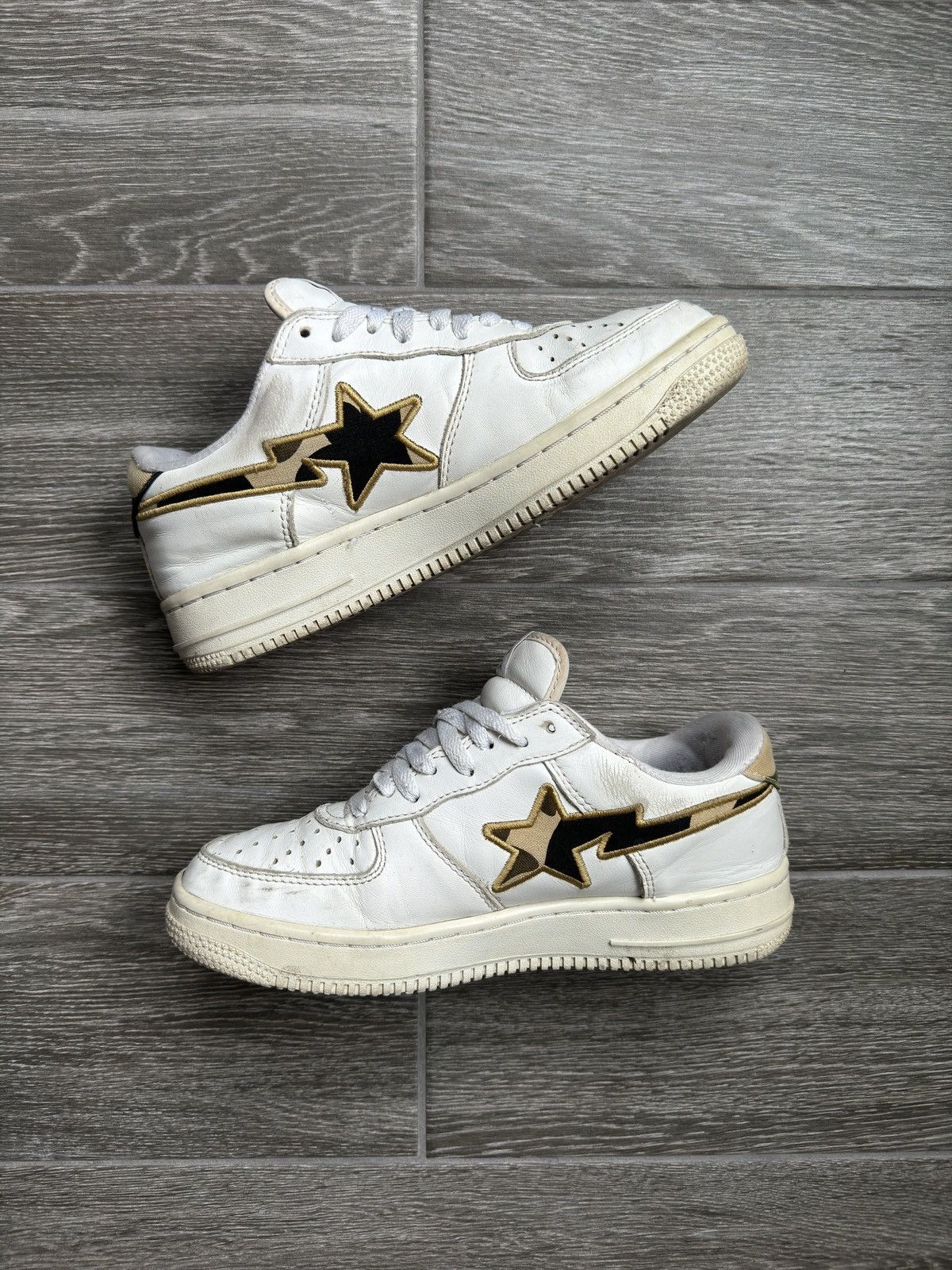 Bape Bape first camo vintage bapestas Size US 8 / EU 41 - 4 Thumbnail