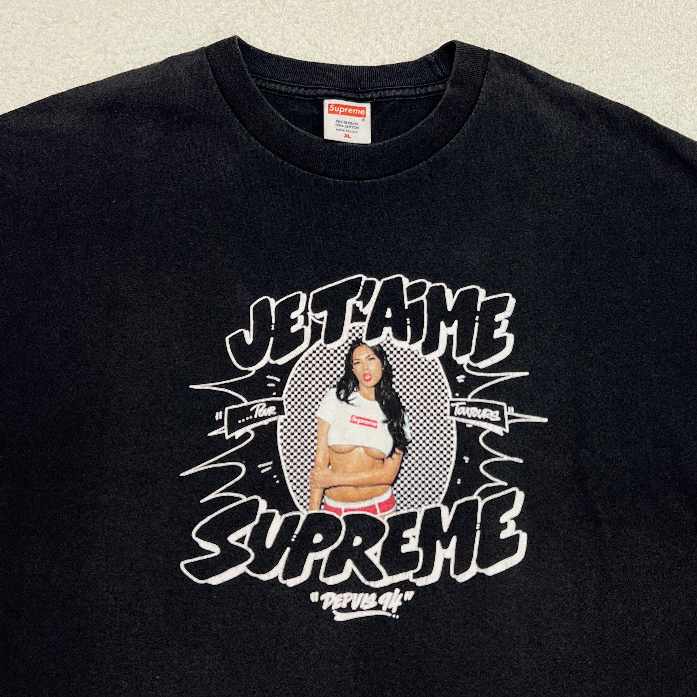 Supreme Supreme 07AW Tera Patrick Jet Aime Tee Black Size US XL / EU 56 / 4 - 5 Thumbnail