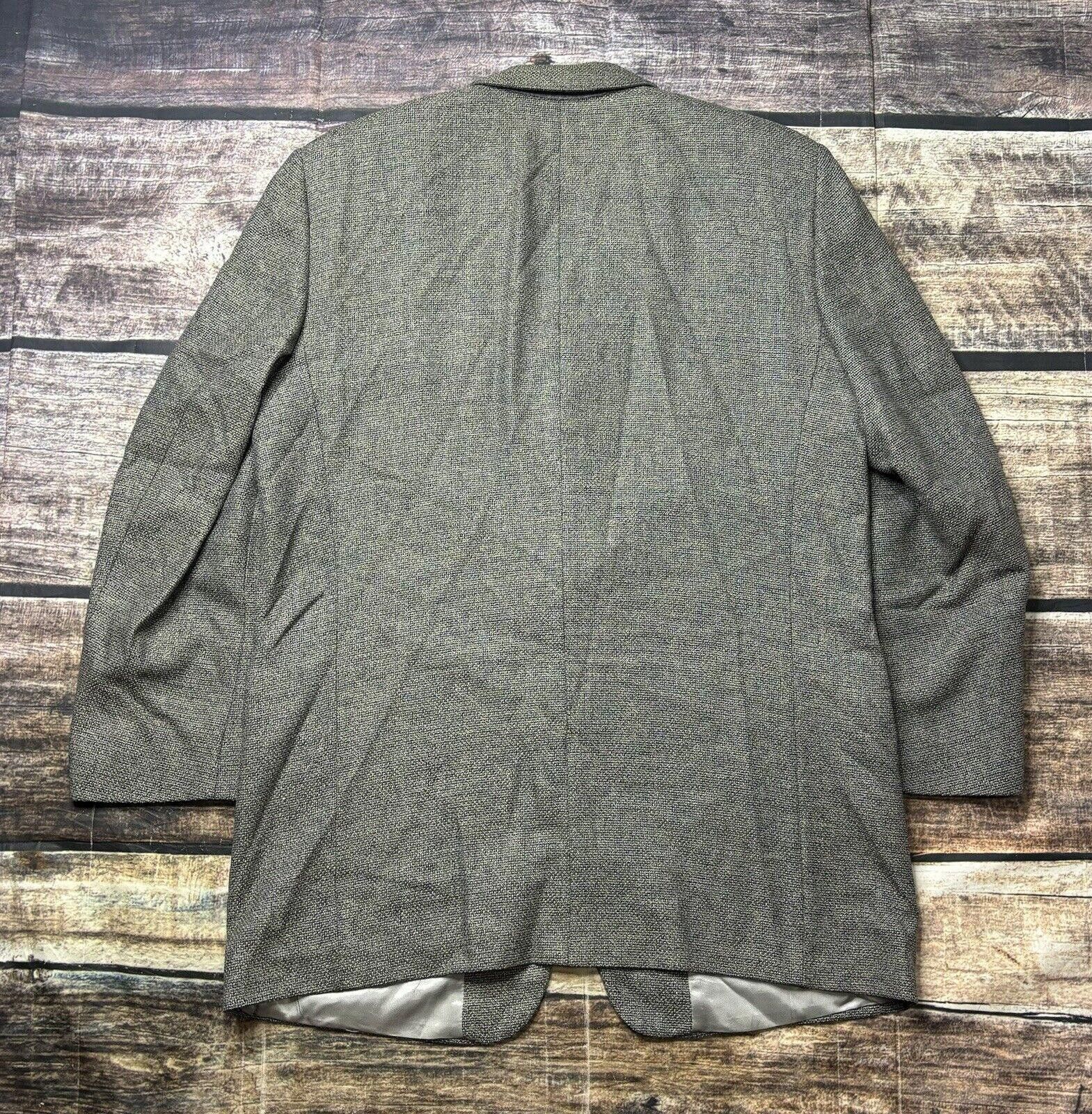 Givenchy Givenchy Monsieur Blazer Jacket Men's 42L Worsted Wool Silk Size 42R - 4 Thumbnail