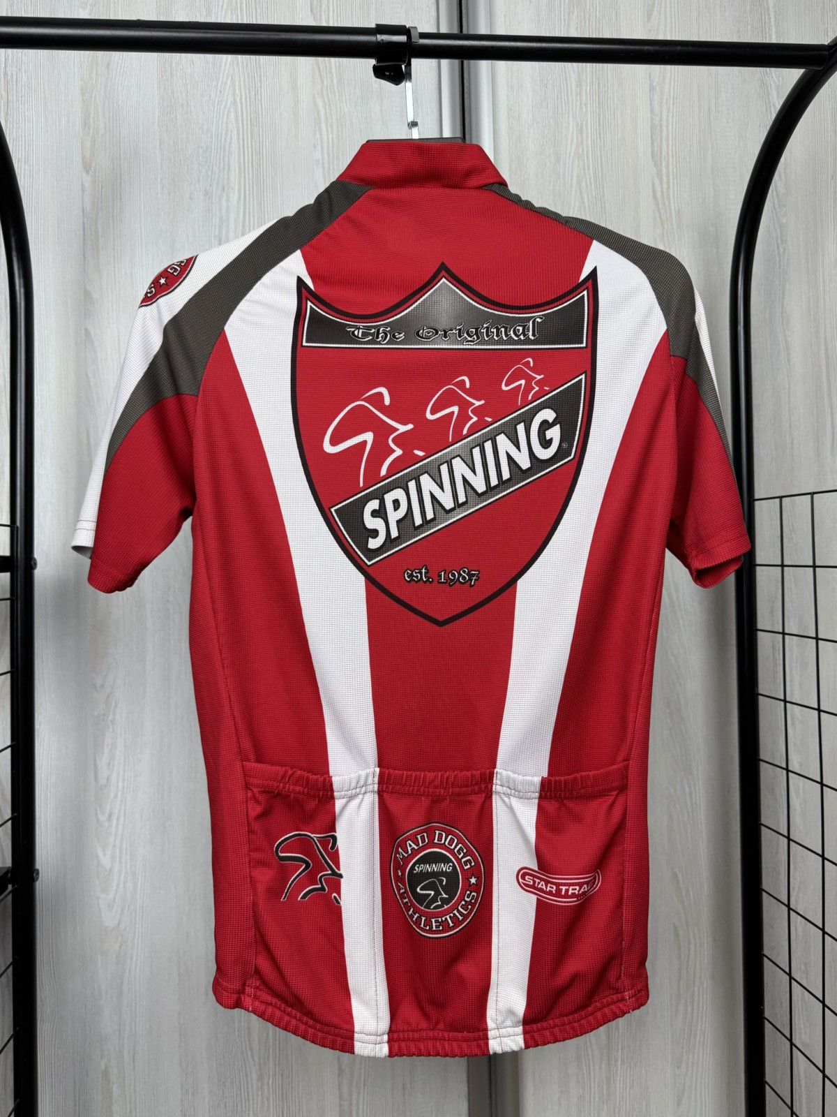 Vintage Mad Dogs Athletics cycling jersey Made in USA Size S Small Size US S / EU 44-46 / 1 - 2 Thumbnail
