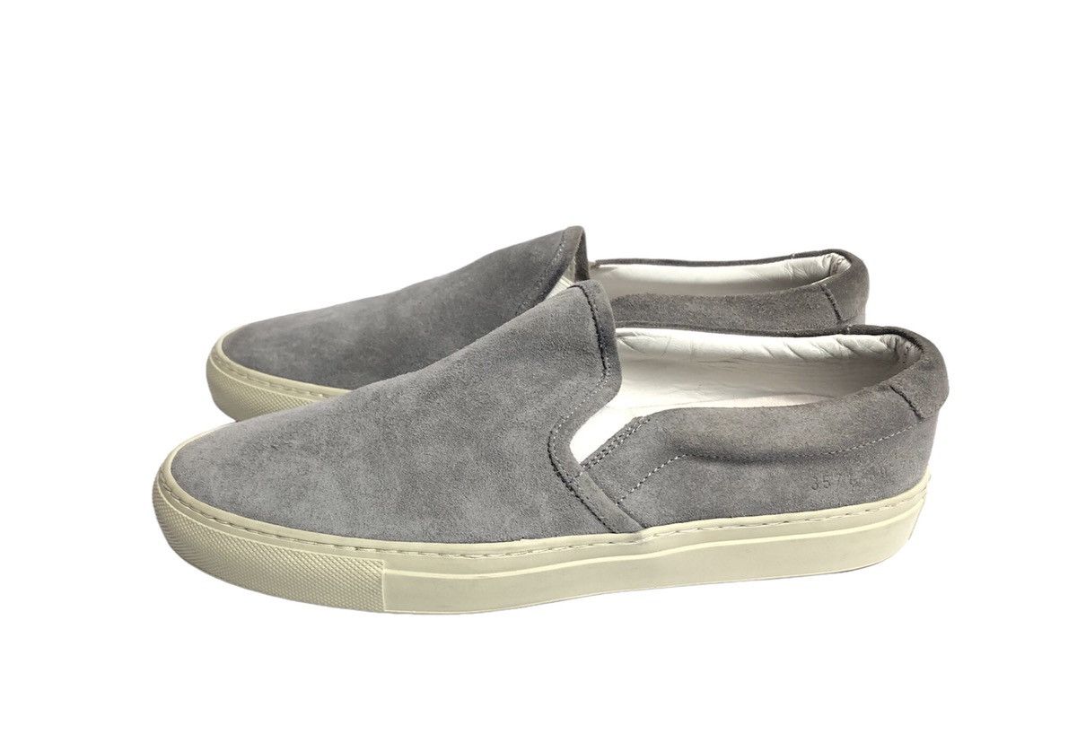 Common Projects Common Projects suede grey slip-on Size US 9 / IT 39 - 2 Thumbnail