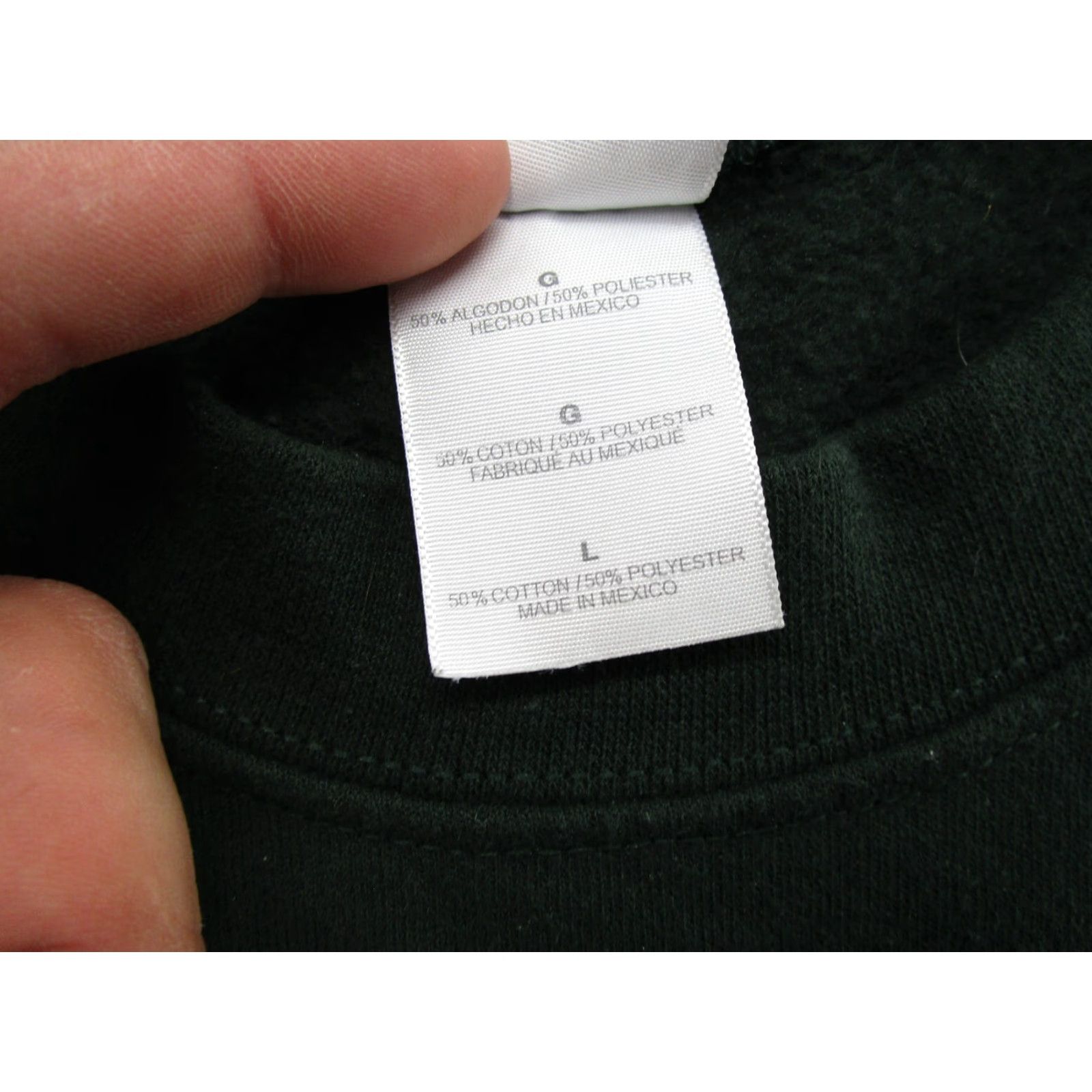 Gildan VTG Brett Favre Packer Double Sided Sweatshirt Mens L NFL Green Hoodie Pullover Sports All Seasons Size US L / EU 52-54 / 3 - 4 Thumbnail