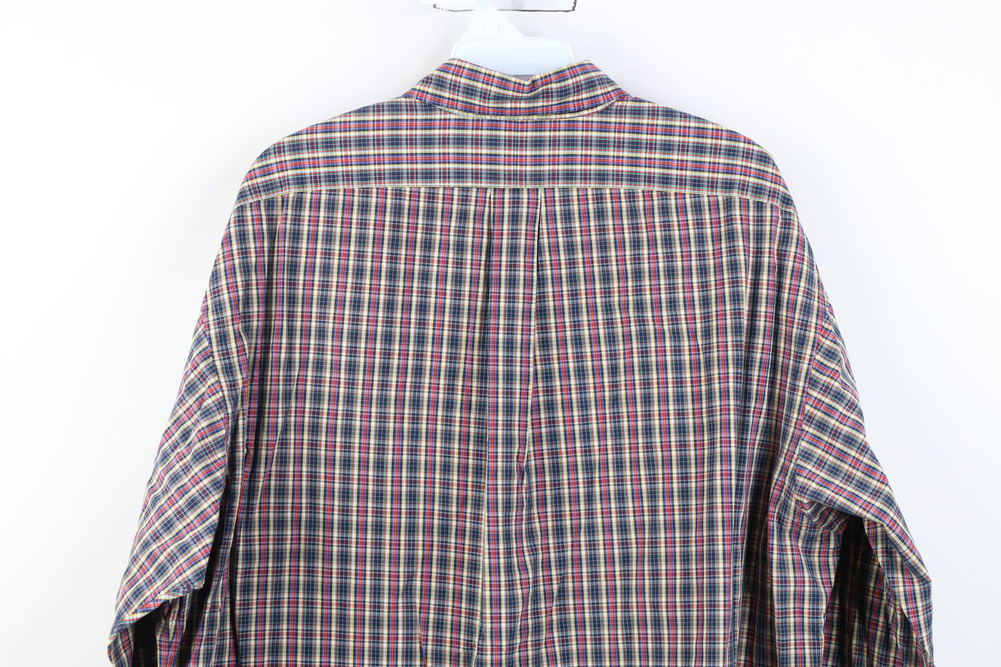 Polo Ralph Lauren Vintage 90s Ralph Lauren Rainbow Plaid Button Down Shirt Size US L / EU 52-54 / 3 - 11 Thumbnail