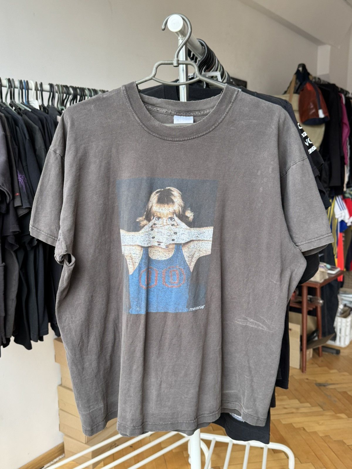 Band Tees Vintage Trashed Sun Faded Melanie 01 Tour Size US XL / EU 56 / 4 - 1 Thumbnail