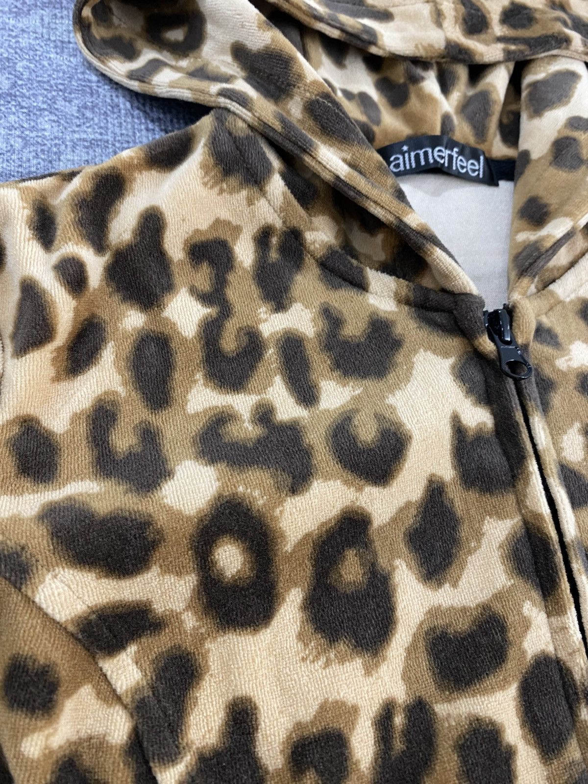 Hysteric Glamour hysteric style aimerfeel leopard velvet hoodie japan Size S / US 4 / IT 40 - 9 Thumbnail