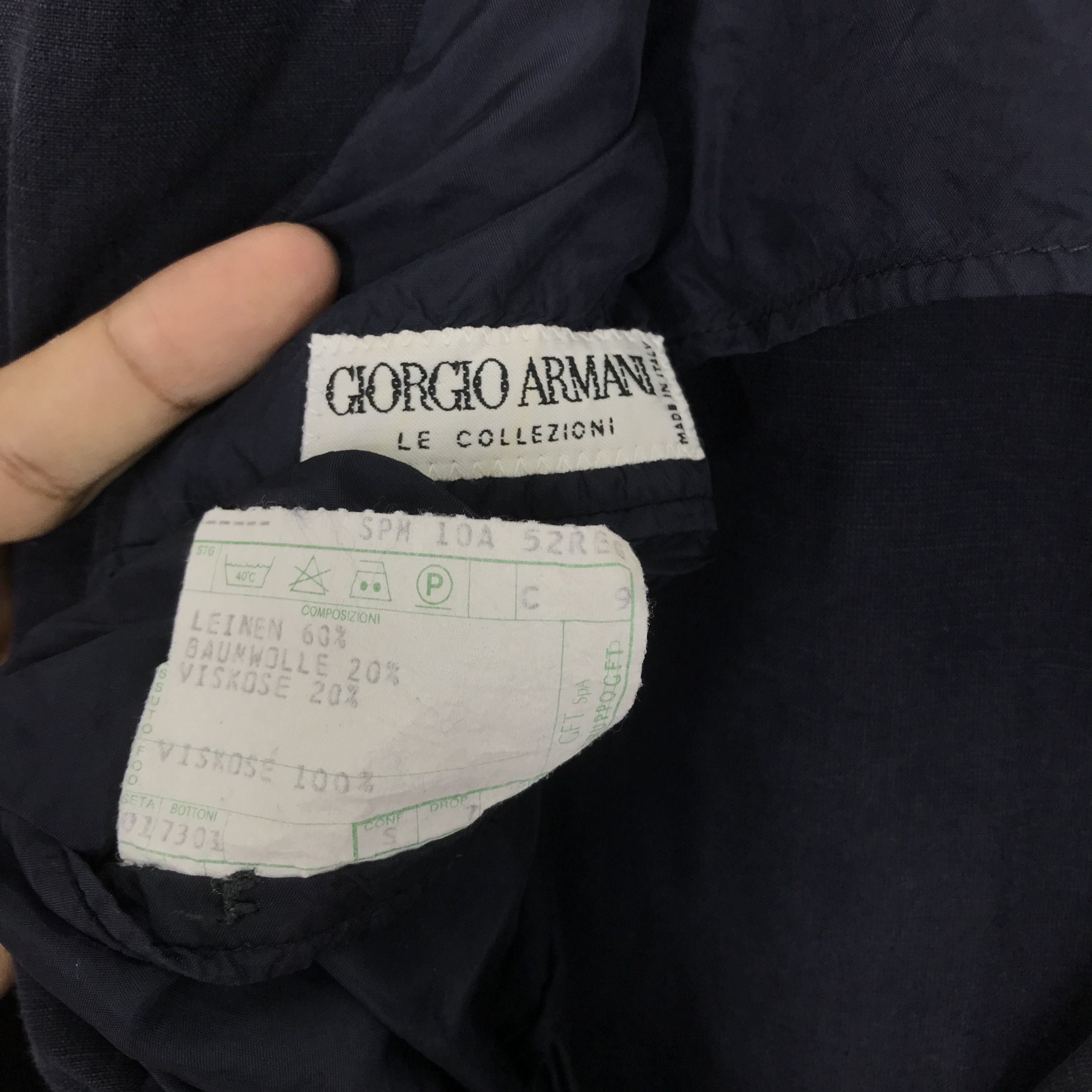 Giorgio Armani Vintage Giorgio Armani Italy Workers Casual Coat Size US M / EU 48-50 / 2 - 8 Thumbnail