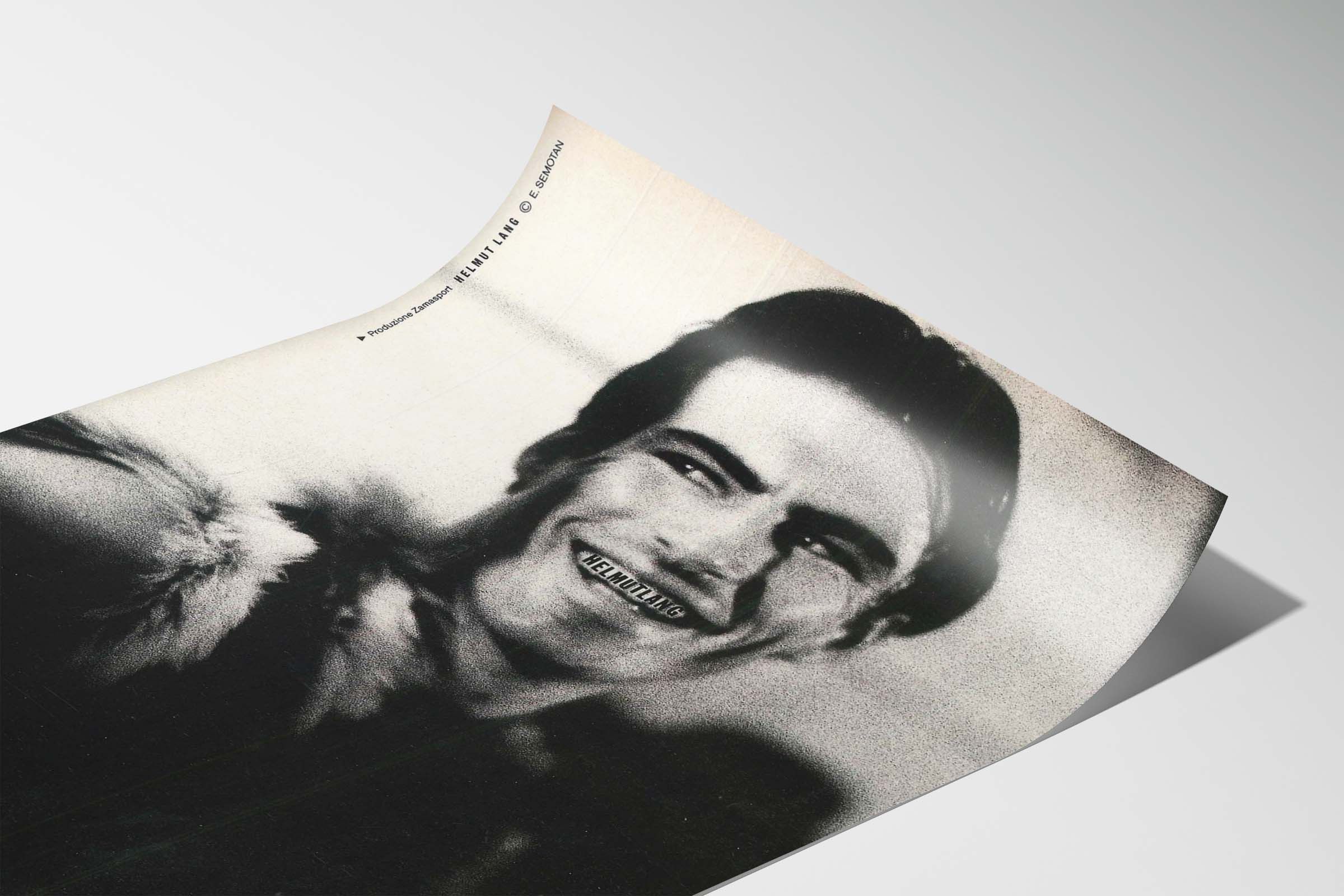 Helmut Lang 90s Helmut Lang Poster Gift Vintage Archive Lookbook Logo Size ONE SIZE - 2 Thumbnail