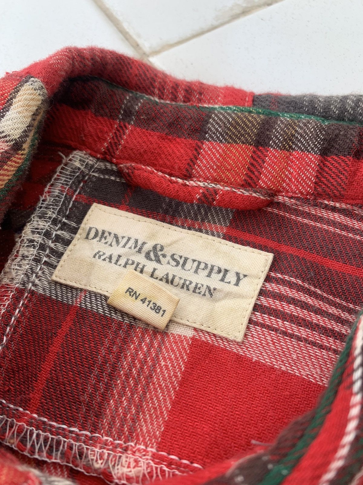 Denim & Supply Ralph Lauren Flanell pacthwork denim & supply ralph laurent Size US S / EU 44-46 / 1 - 5 Thumbnail