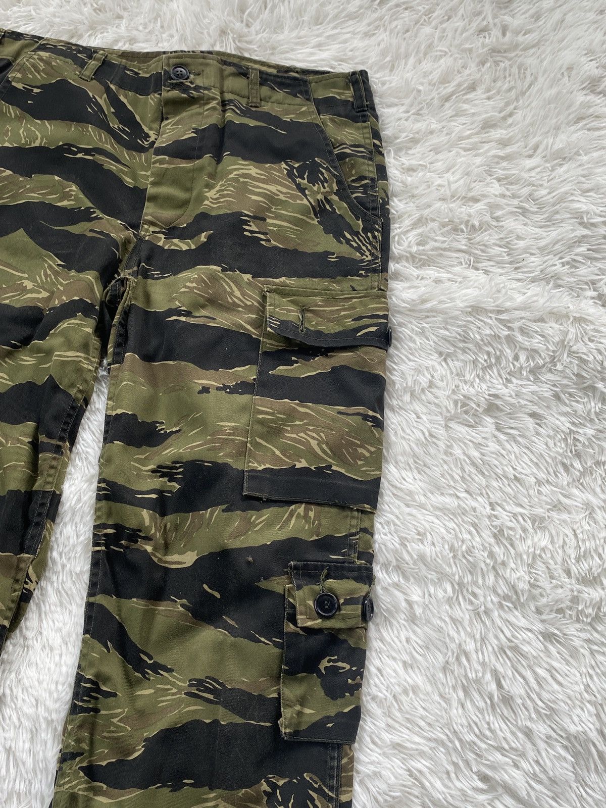 Vintage 💥BINDING NOW💥Vintage N.S Division Cargo Pant Tiger Stripe Size US 34 / EU 50 - 8 Thumbnail