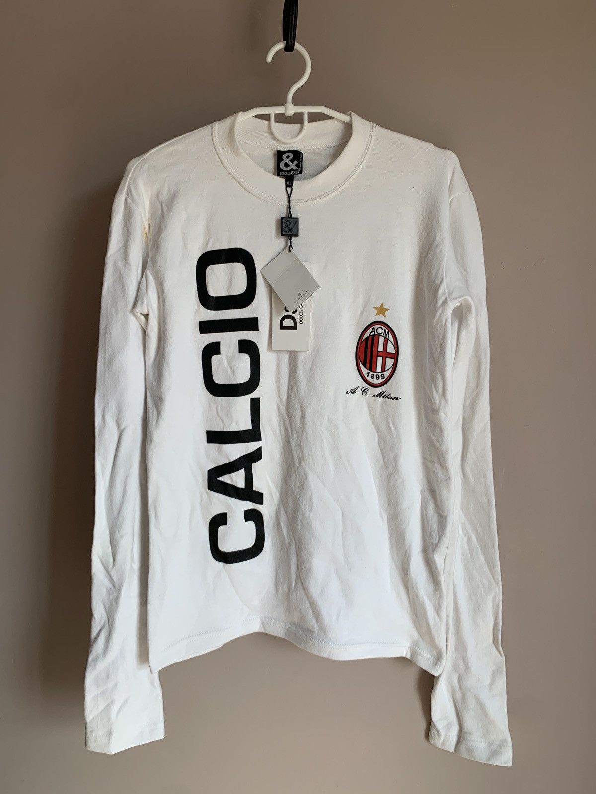 Other Ac Milan D&C dolce gabanna long sleeve shirt soccer jersey Size US M / EU 48-50 / 2 - 1 Thumbnail