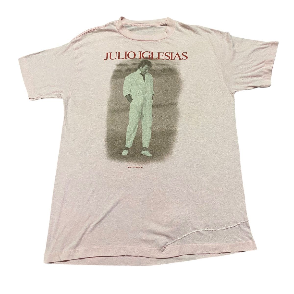 Vintage Vintage 1986 Julio Iglesias Shirt Size US M / EU 48-50 / 2 - 1 Thumbnail