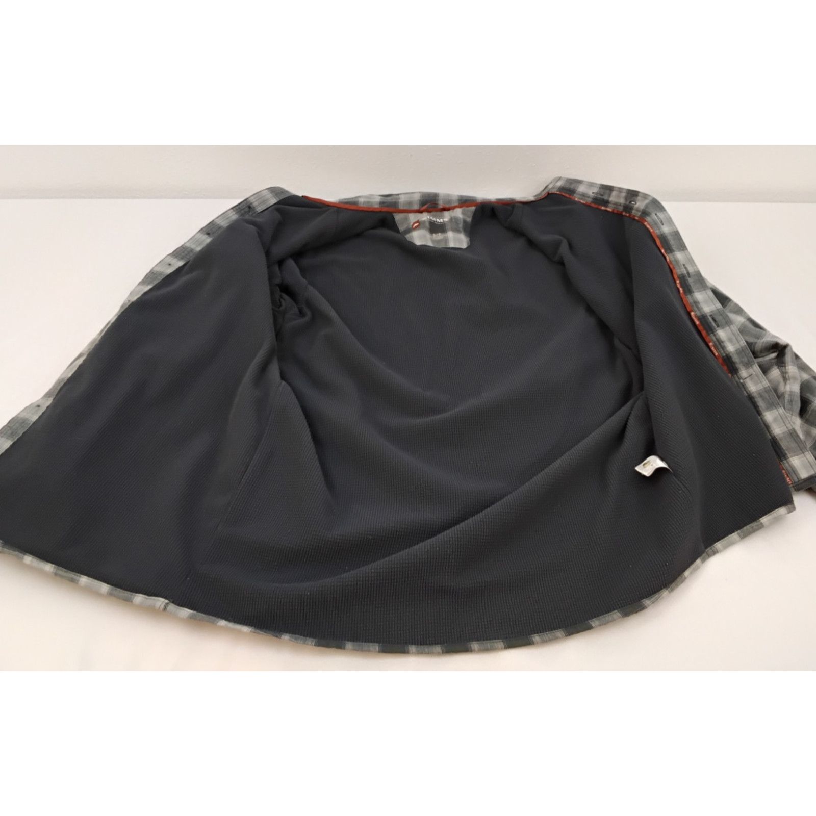 Simms Simms Coldweather Overshirt Men's S Gray Plaid Long Sleeve Size US S / EU 44-46 / 1 - 5 Thumbnail
