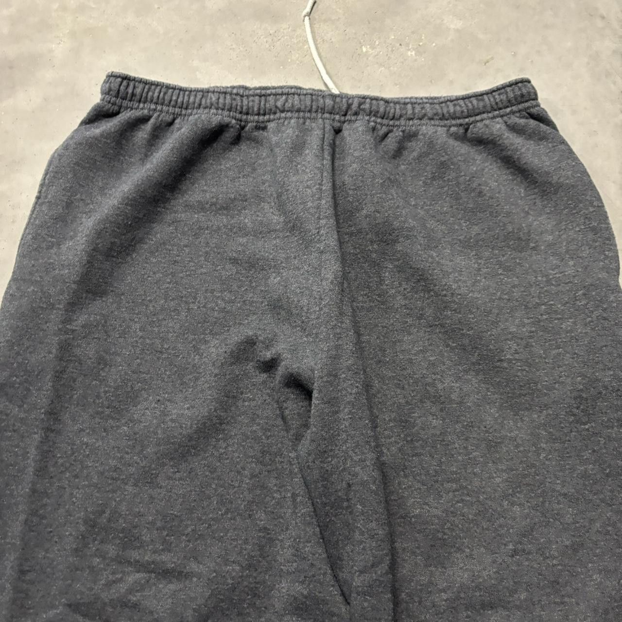 Japanese Brand × Vintage Crazy Vintage Y2K/2000s Baggy Dark Grey Skater Essential Sweatpants! Size US 34 / EU 50 - 4 Thumbnail