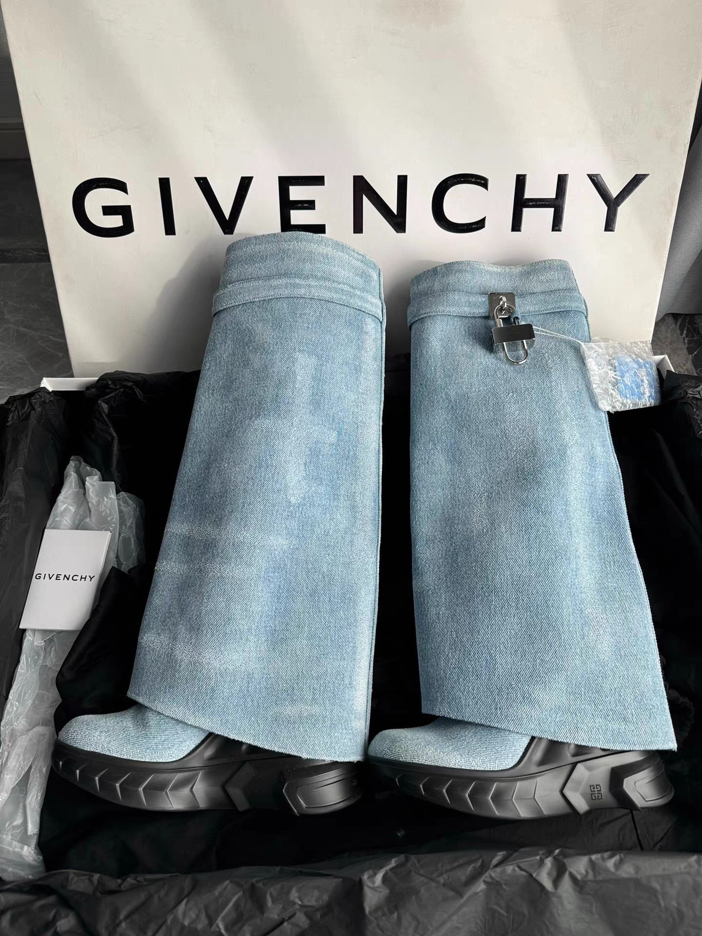 Givenchy GIVENCHY Shark Boots K6 Size US 6 / IT 36 - 3 Thumbnail