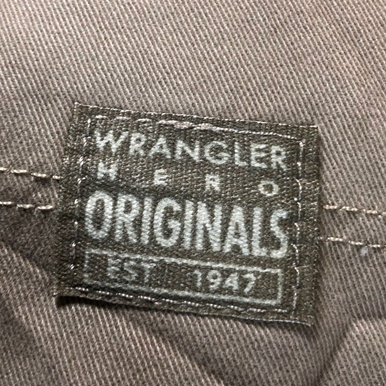 Wrangler Wrangler Originals Mens Pants Brown Straight Leg 100% Cotton Outdoors 30x32 Size US 30 / EU 46 - 4 Thumbnail