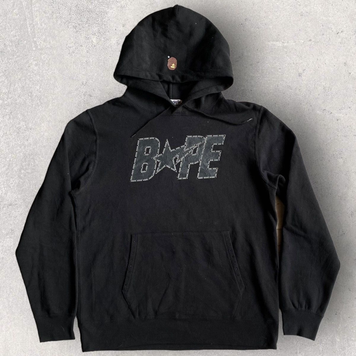 Bape Bape Swarovski logo Hoodie Size US XL / EU 56 / 4 - 2 Thumbnail