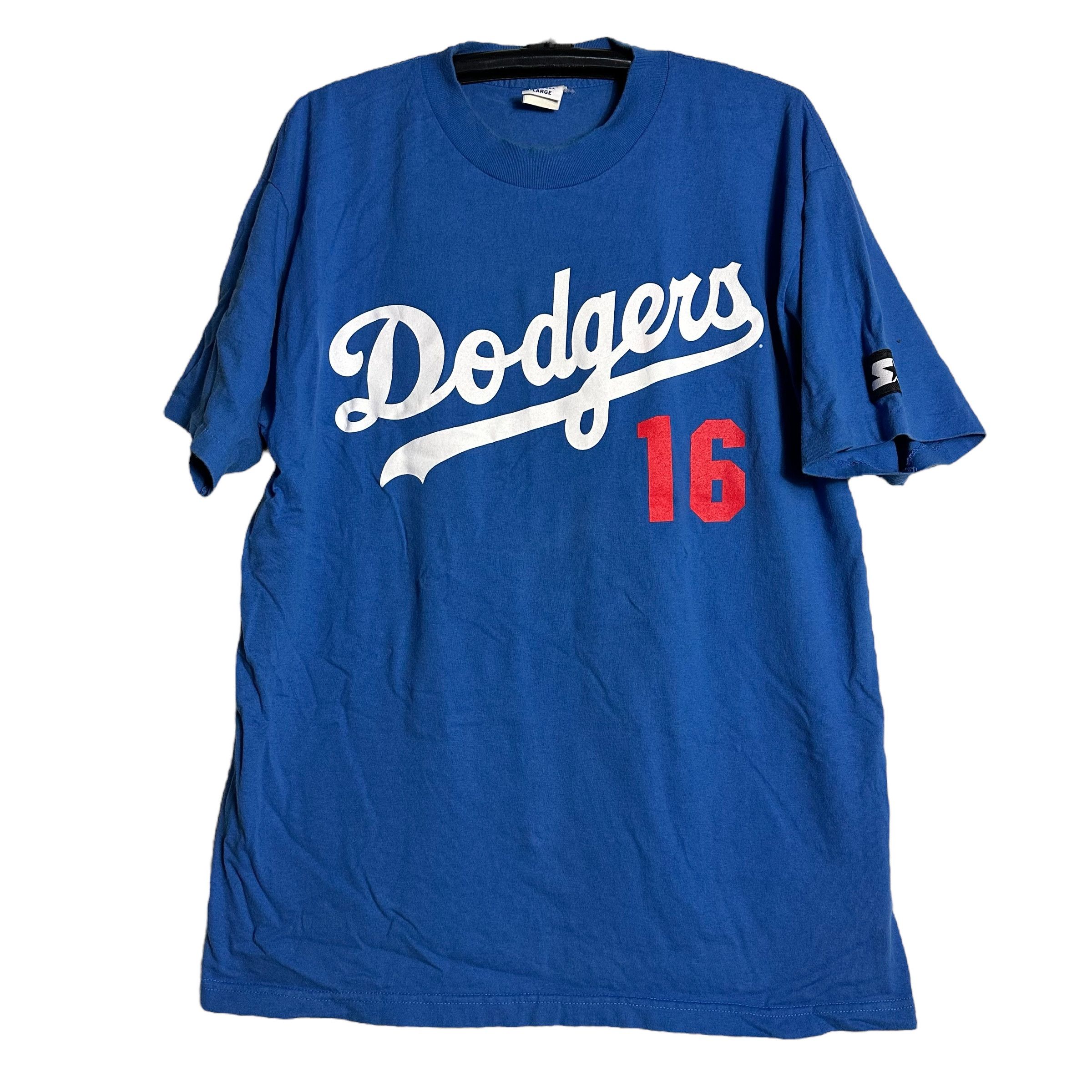 MLB 🔥RARE🔥Vtg Starter MLB Hideo Nomo #16 LA Dodgers T-shirt Size US L / EU 52-54 / 3 - 1 Thumbnail