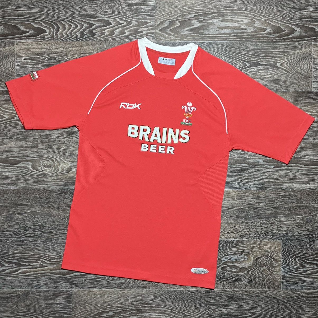 Reebok Vintage Reebok WALES Rugby Union 2007/08 Home Jersey Shirt Size US M / EU 48-50 / 2 - 1 Thumbnail