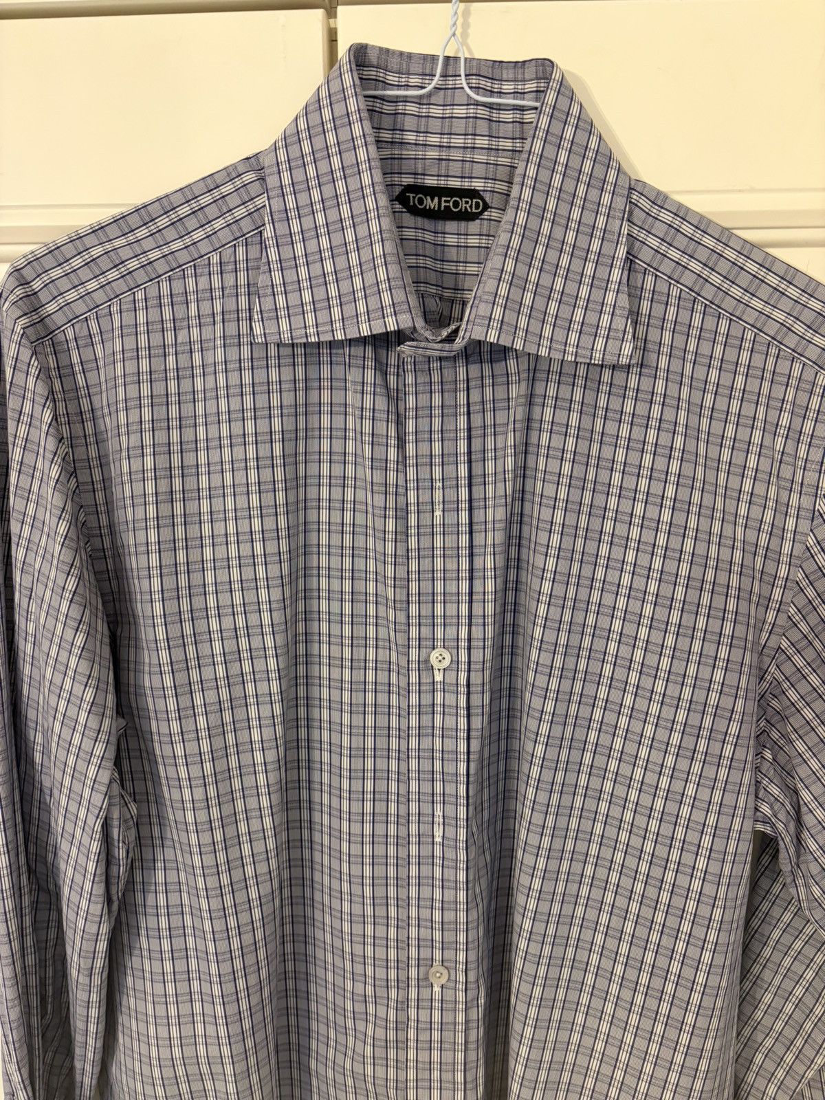 Tom Ford Tom Ford Dress Shirt 43 Size US L / EU 52-54 / 3 - 1 Thumbnail