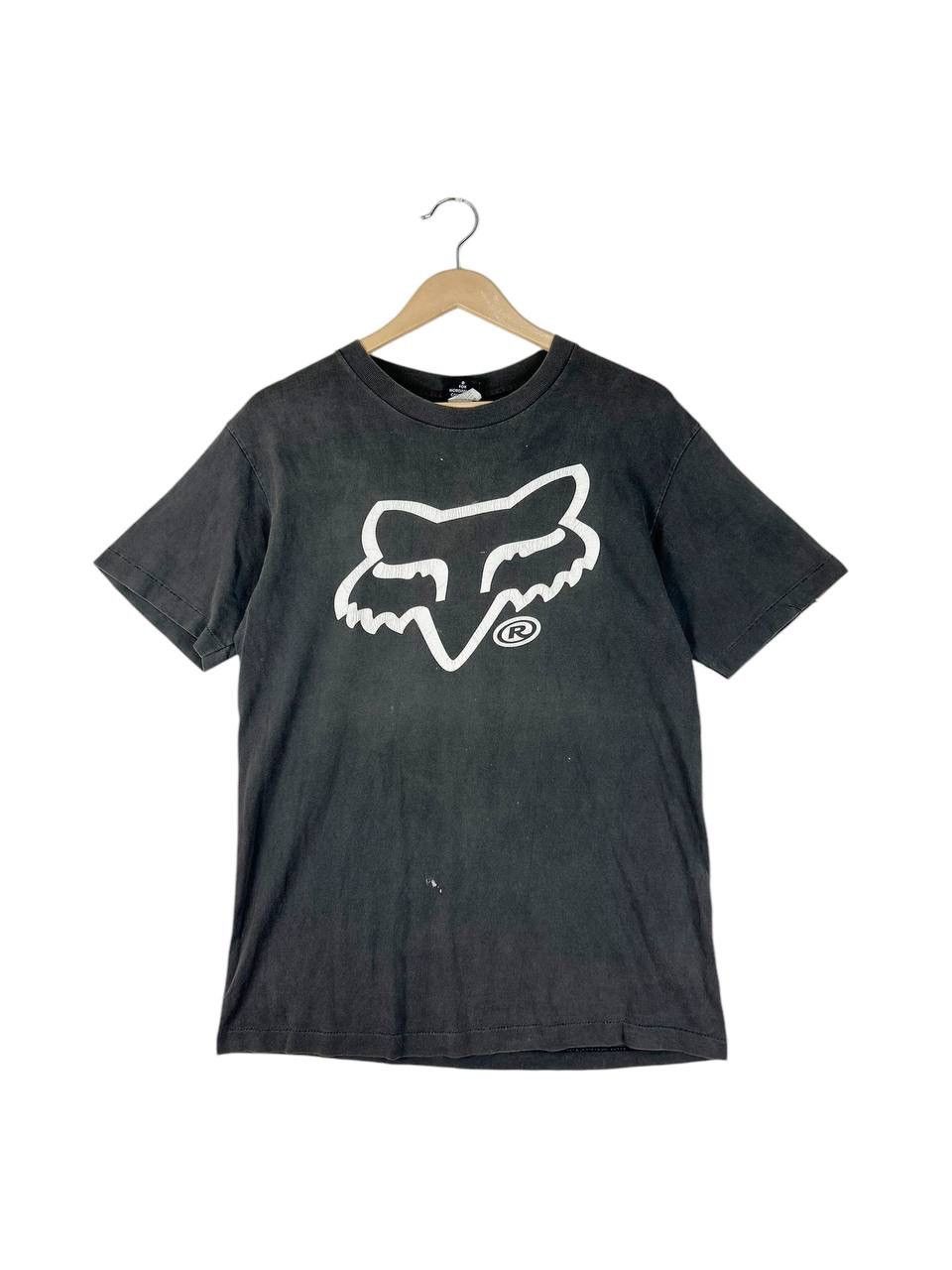 Fox Racing × Vintage Vintage 90s Fox OG Tees/ Motocross Apparel / Mountainbike Size US M / EU 48-50 / 2 - 1 Thumbnail
