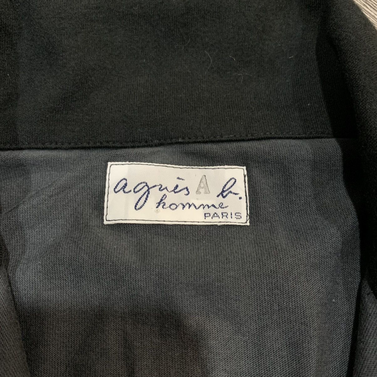 agnes b. 🇯🇵Agnes B Homme Paris Longsleeve Polo Shirt🇯🇵 Size US S / EU 44-46 / 1 - 12 Thumbnail
