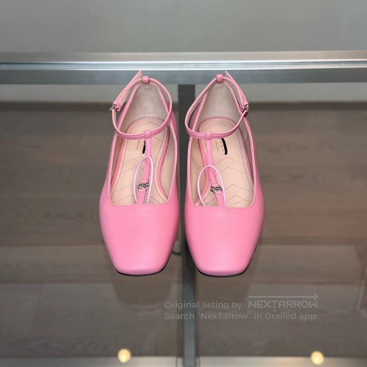 Gucci Guicci Pink ballet shoes Size US 4.5 / IT 34.5 - 2 Thumbnail