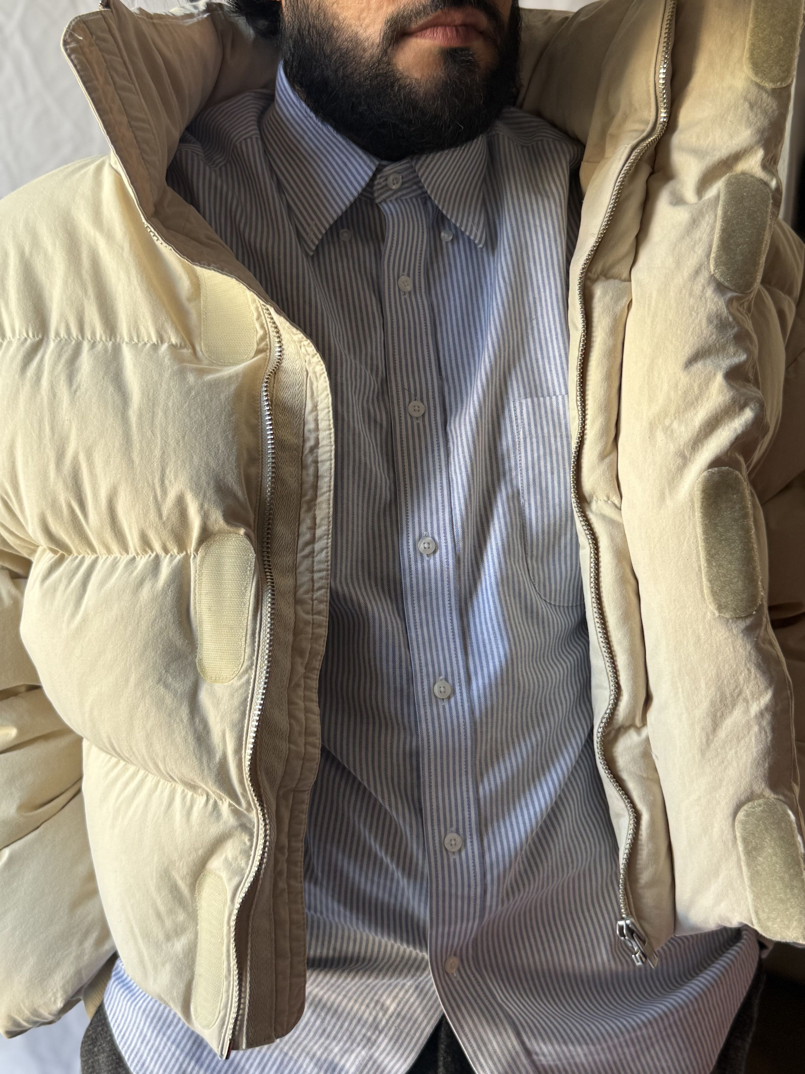 Entire Studios Entire Studios Down MML Cream Puffer Jacket Size US M / EU 48-50 / 2 - 3 Thumbnail