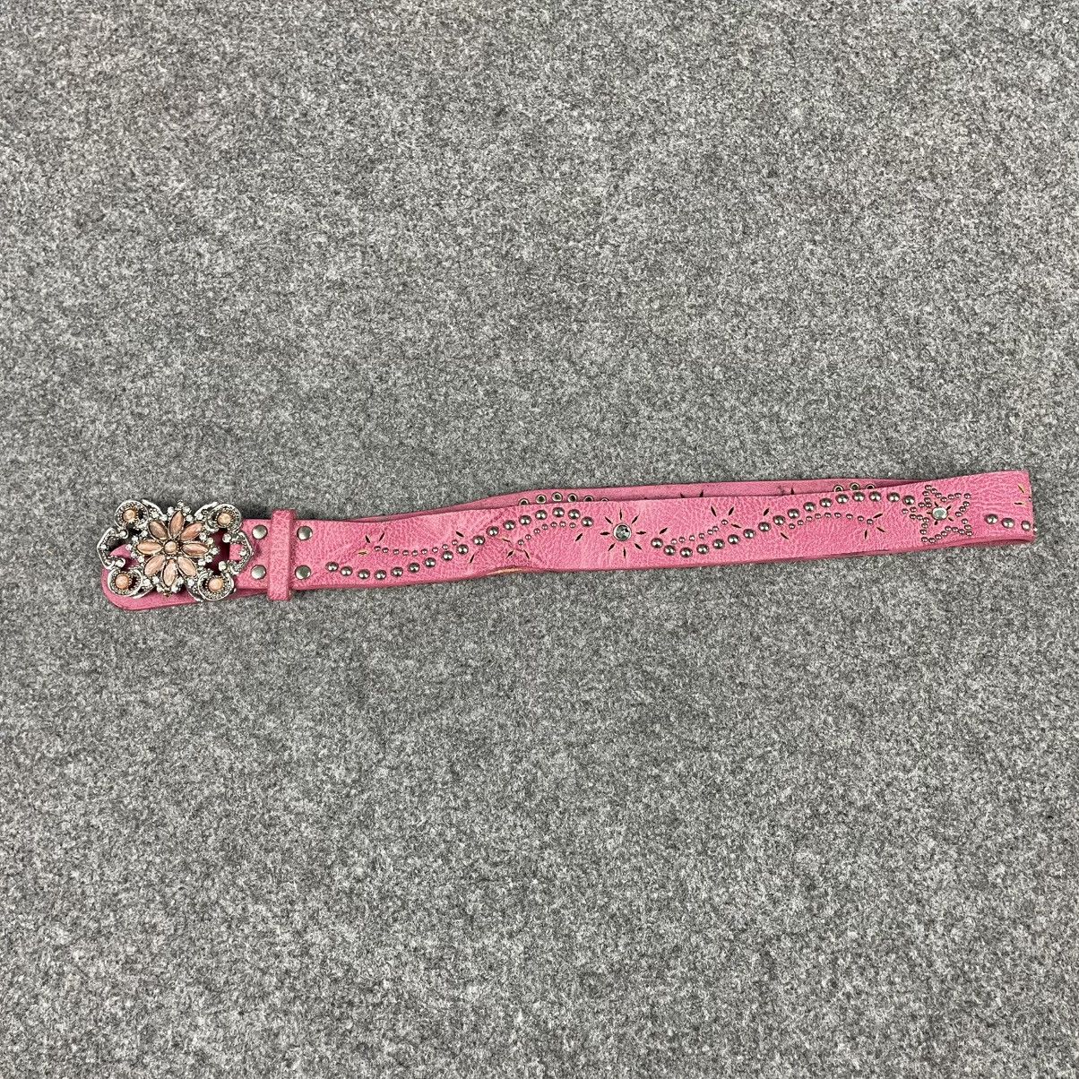 KMRii Y2K Studded Leather Belt Size ONE SIZE - 3 Thumbnail