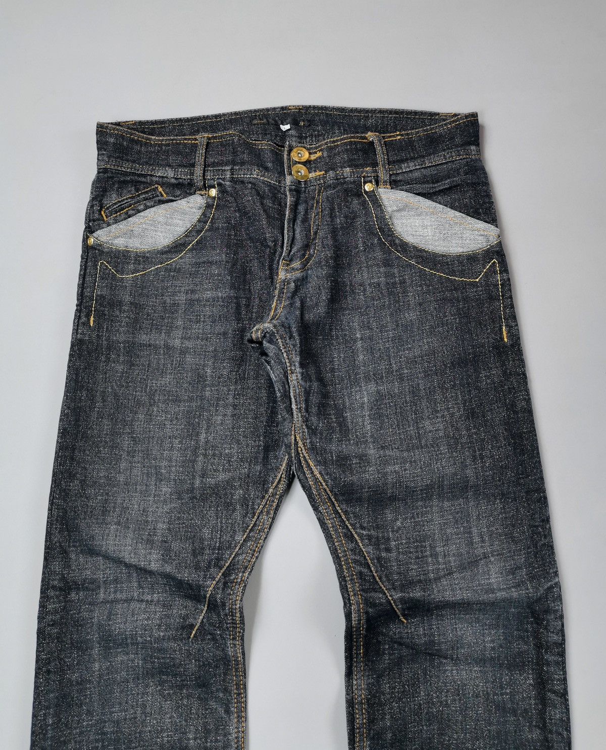 If Six Was Nine × Japanese Brand Icom Jeans (LG76) Size US 33 - 3 Thumbnail