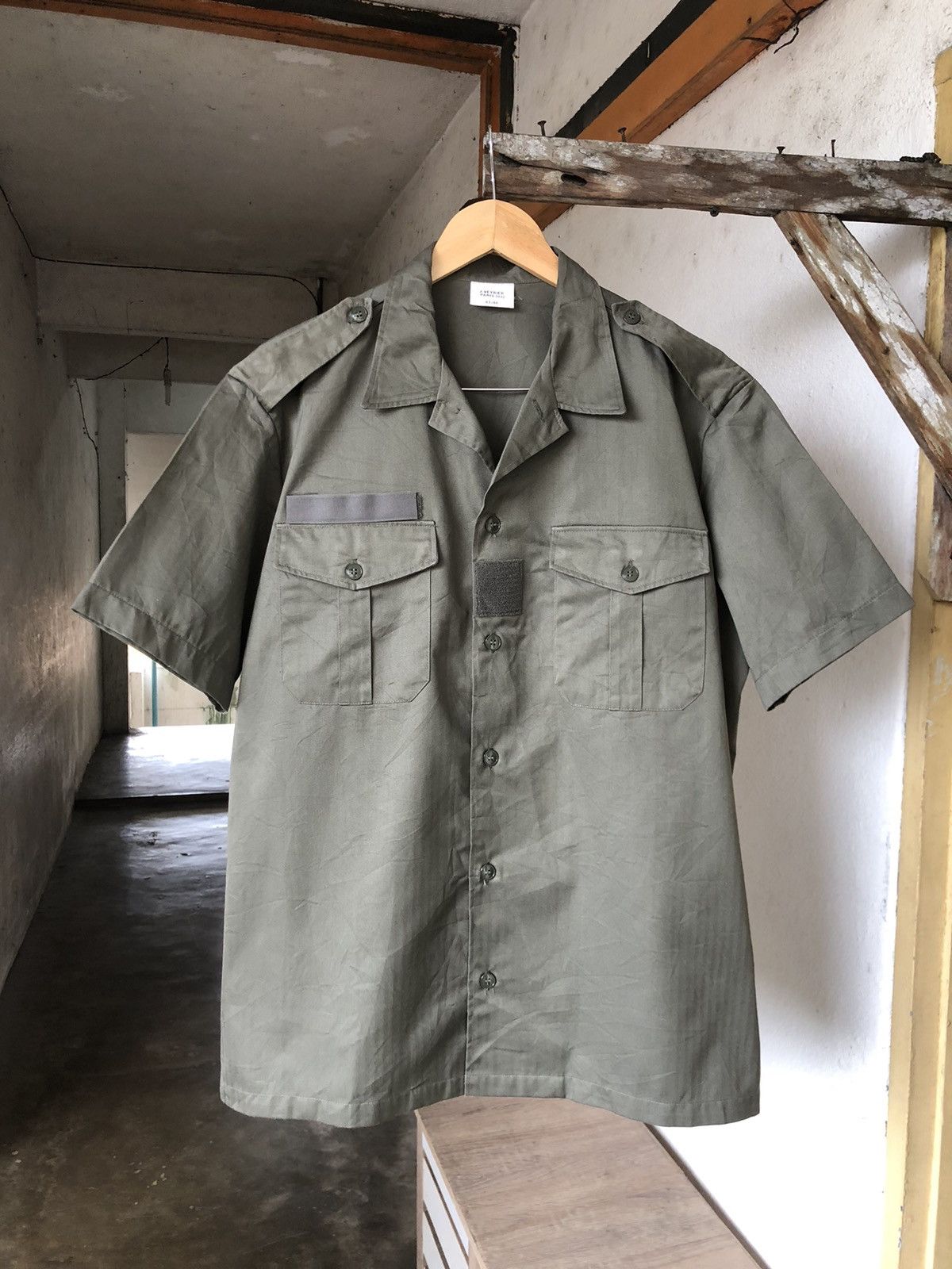 Vintage Vintage Y2K France Army Button Up Shirt Size US XXL / EU 58 / 5 - 3 Thumbnail