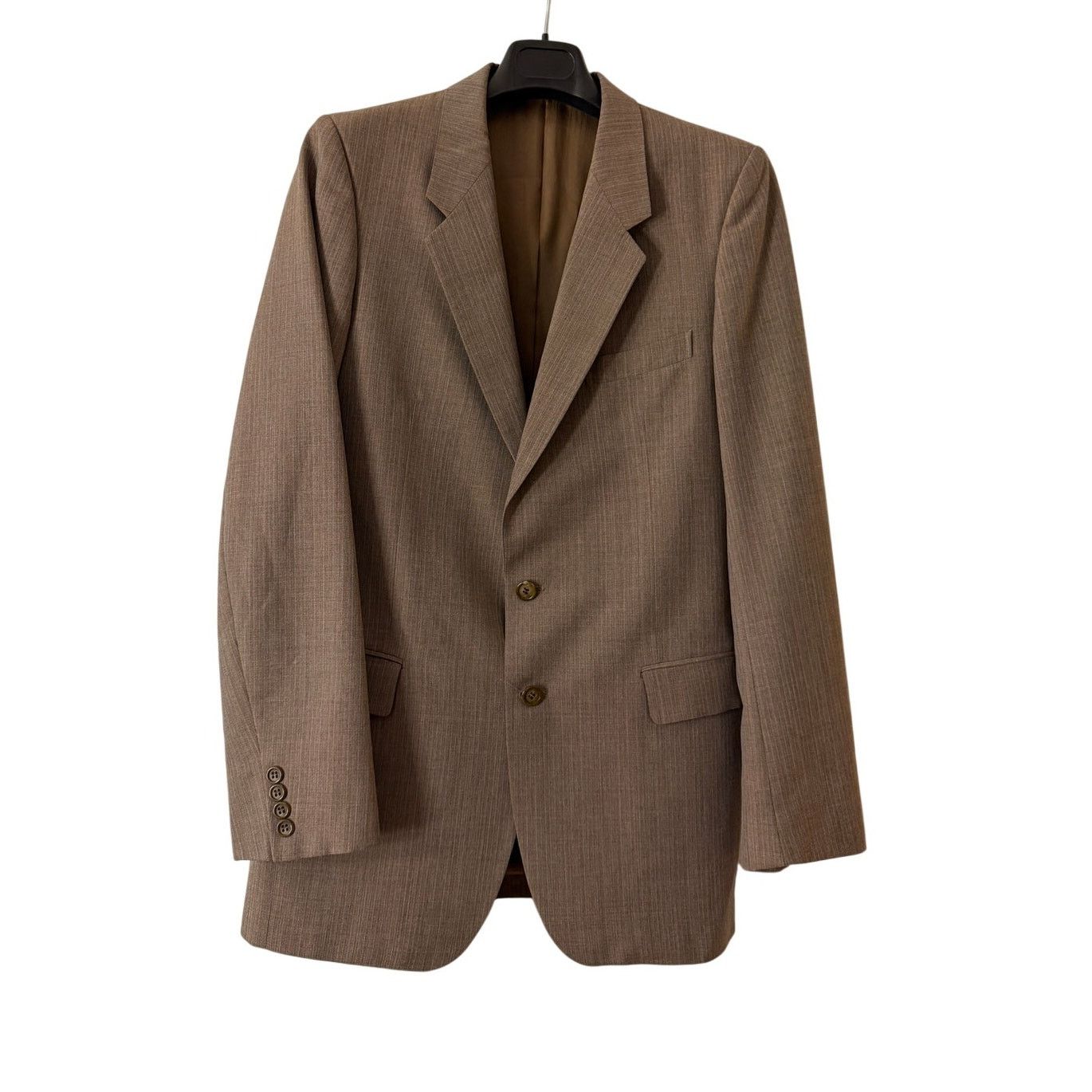 Yves Saint Laurent Vintage Yves Saint Laurent Grodins Wool 2BTN 2 PC Full Suit Size 34R - 1 Thumbnail