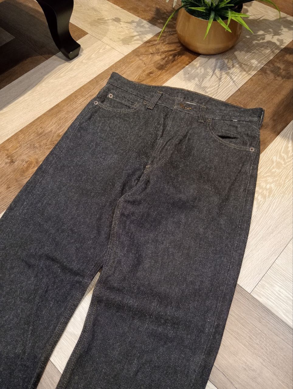 Levi's LEVI'S VINTAGE 501 BLACK DENIM PANTS Size US 30 / EU 46 - 4 Thumbnail