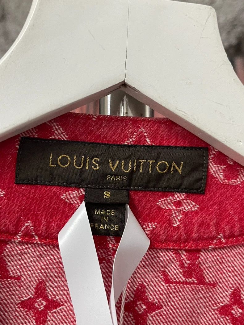 Louis Vuitton Louis Vuitton Baseball shirt with red presbyopia and full Size US S / EU 44-46 / 1 - 6 Thumbnail