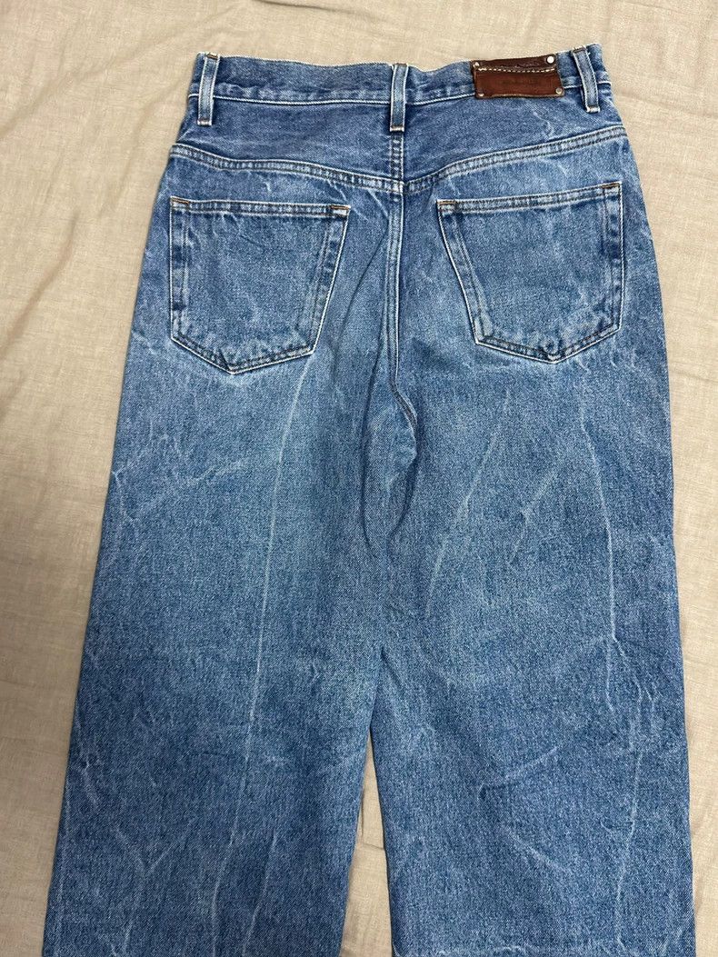 Dries Van Noten Dries Van Noten size:29 Blue wavy loose jeans Size US 29 - 8 Thumbnail