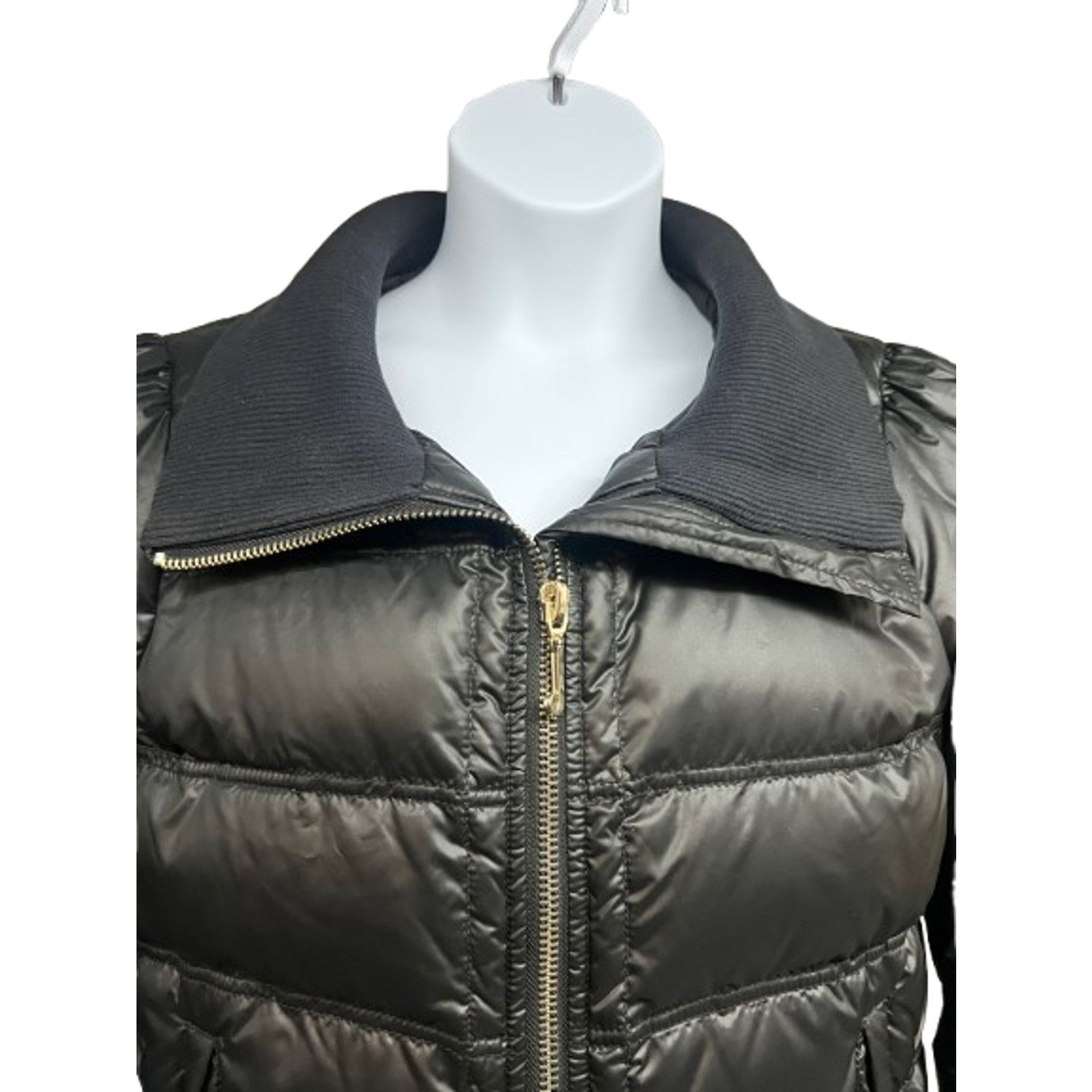 Juicy Couture Juicy Couture Black Down Puffer Zip Up Jacket XL Pockets Size XL / US 12-14 / IT 48-50 - 8 Thumbnail